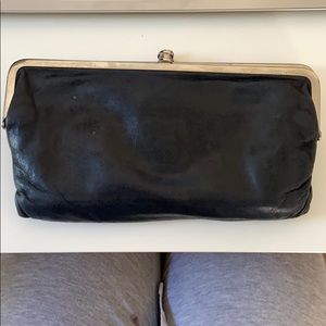 HOBO Original Leather Lauren Double Clutch wallet